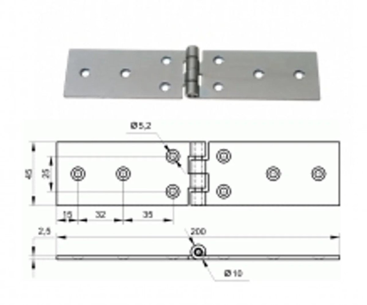 Петля 538 фурнитура