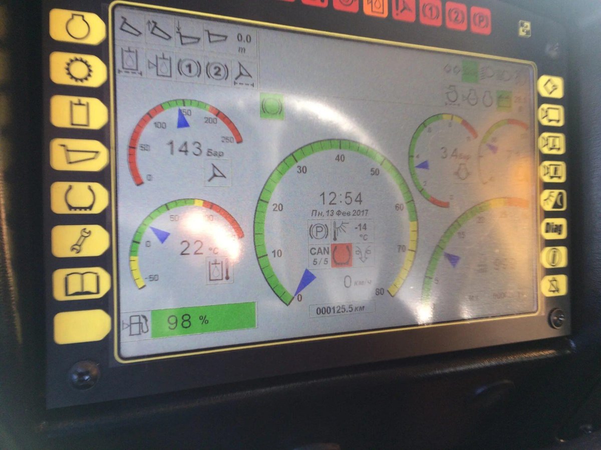 Панель приборов БЕЛАЗ 75131