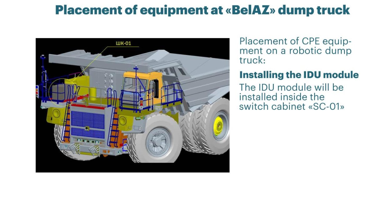 Панель приборов БЕЛАЗ 75131