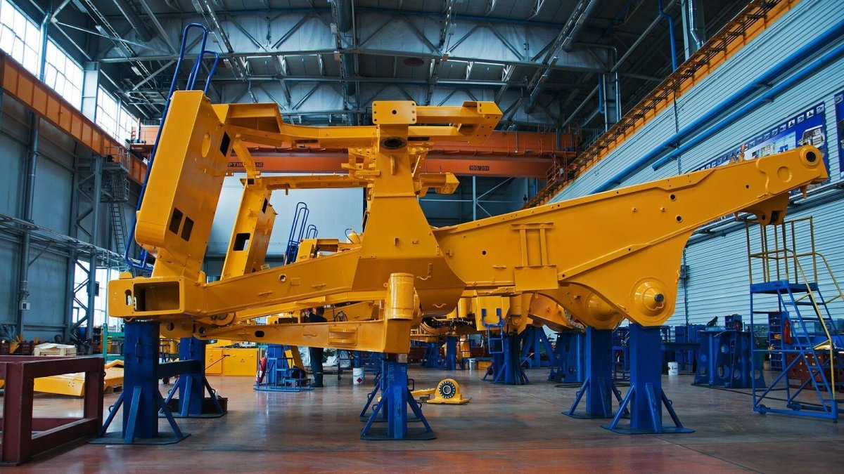 Рама БЕЛАЗ 7555