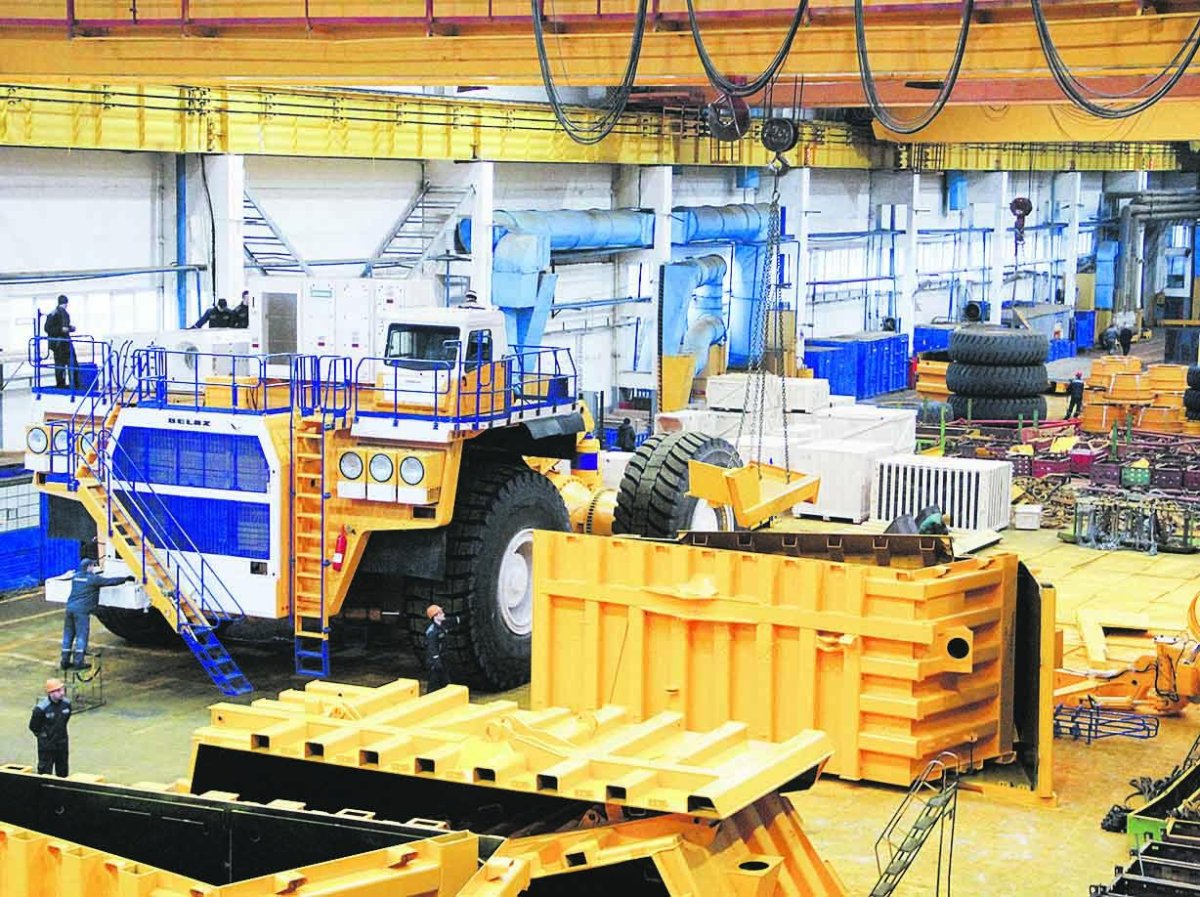 Завод в Беларуси БЕЛАЗ