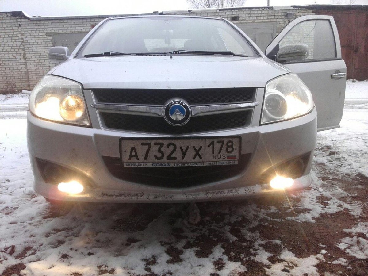 ПТФ Geely mk1