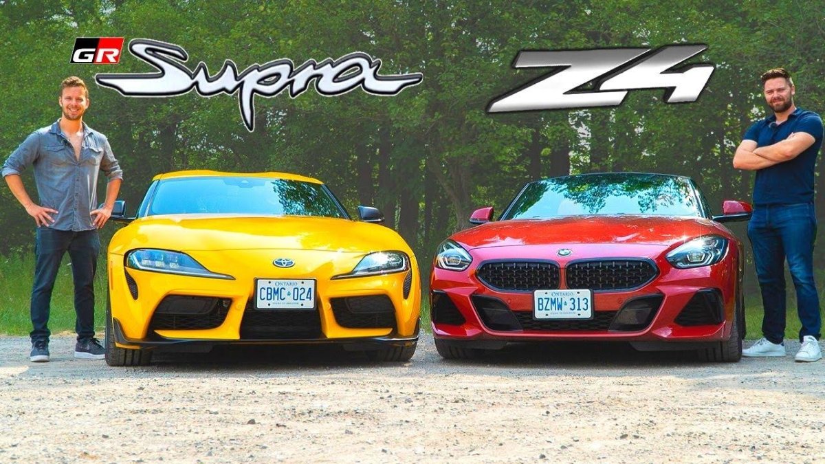 BMW z4 vs Supra mk5