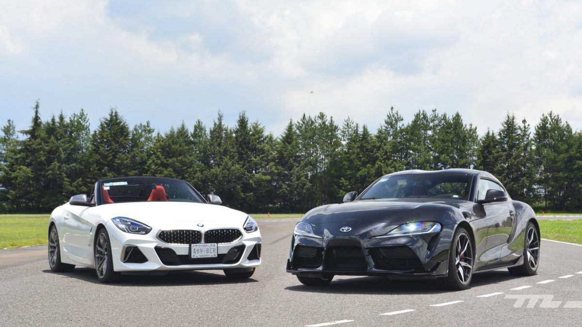 BMW z4 Toyota Supra