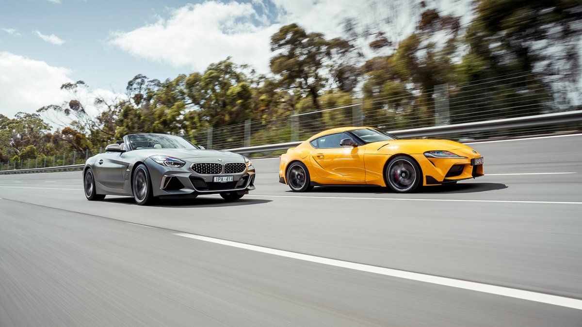BMW z4 Toyota Supra