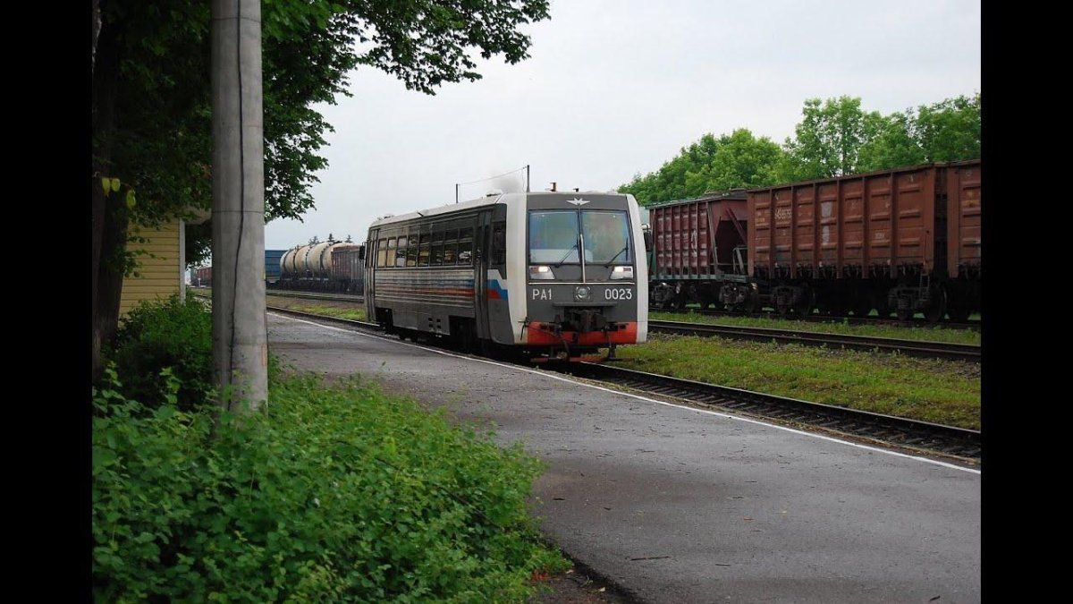 Рельсовый автобус Великие Луки