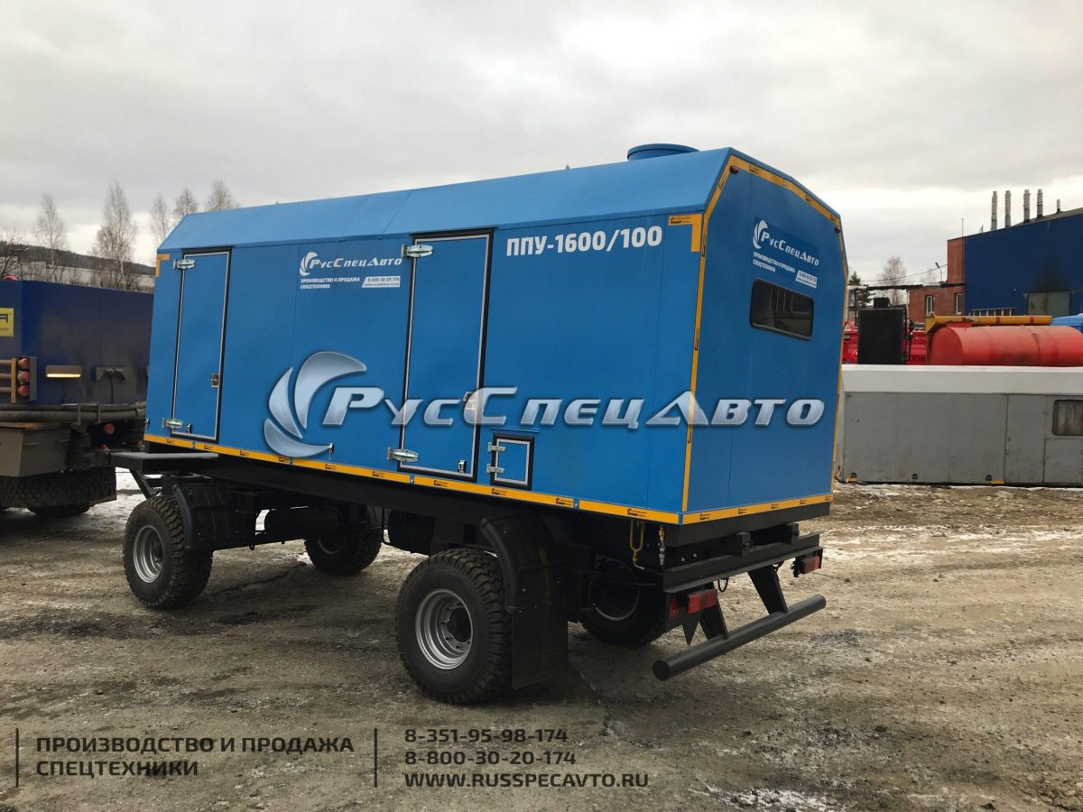 ППУ машина паровая 1600/100