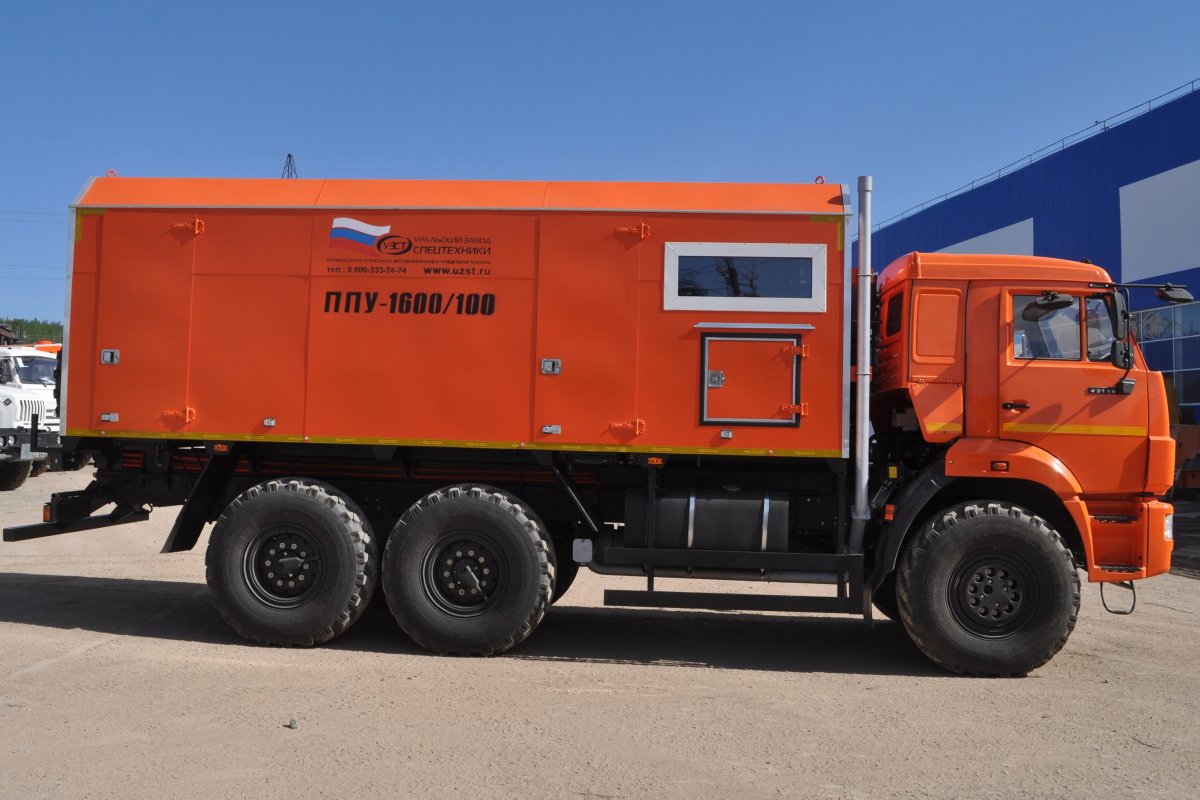 КАМАЗ-43118 ППУА 1600/100