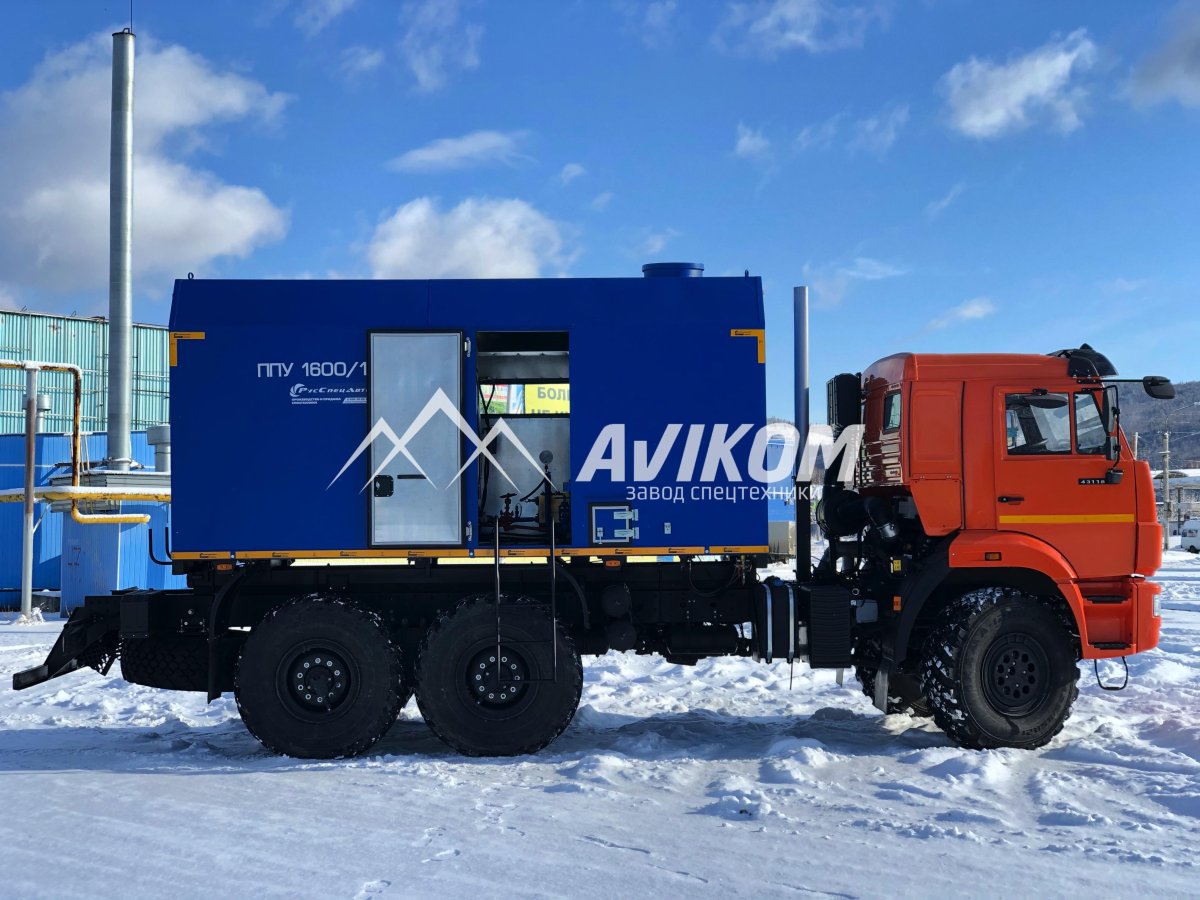 Услуги ППУ на базе КАМАЗ город Иркутск