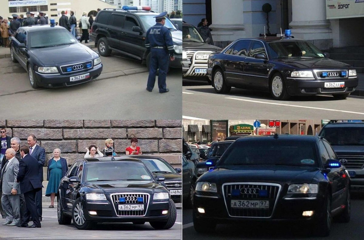 Бронированная Ауди а8 Лужкова