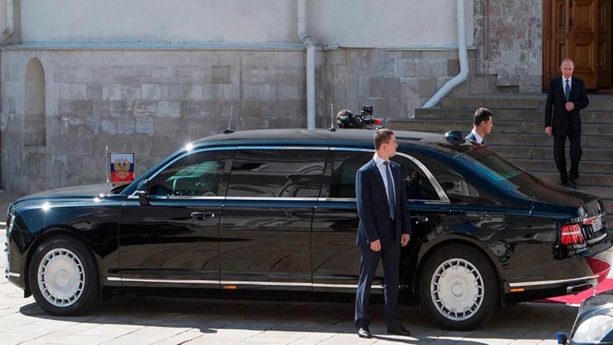 Кортеж Мишустина