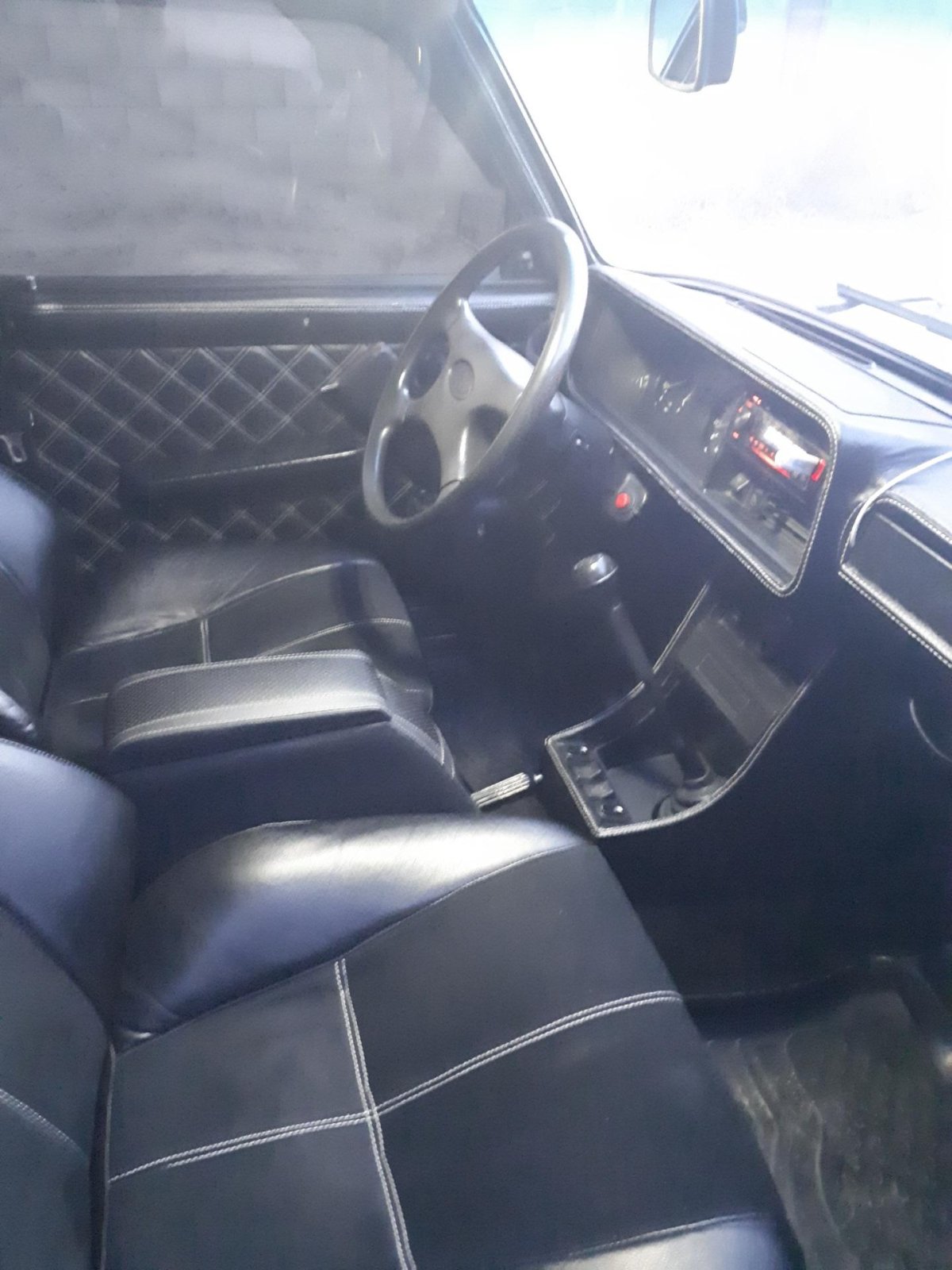 ВАЗ 2107 салон кожа