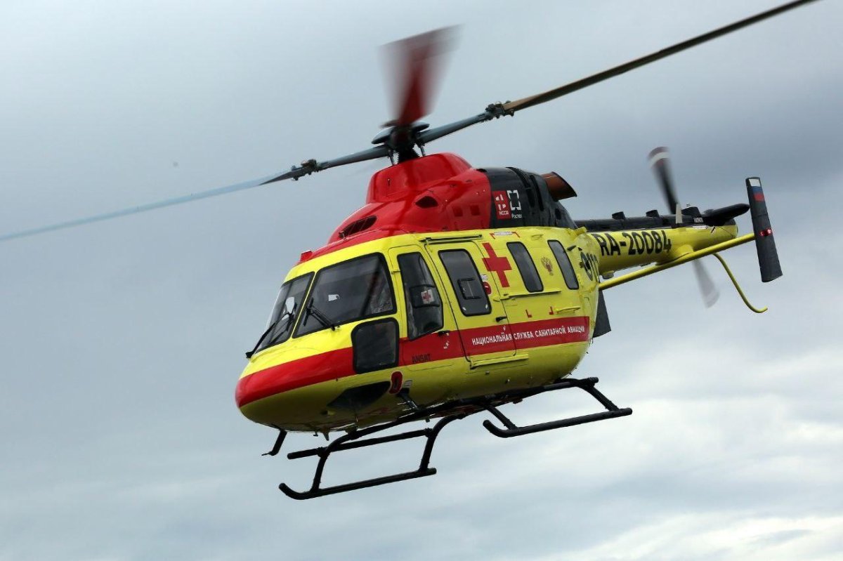 Вертолет ми-8 санавиации