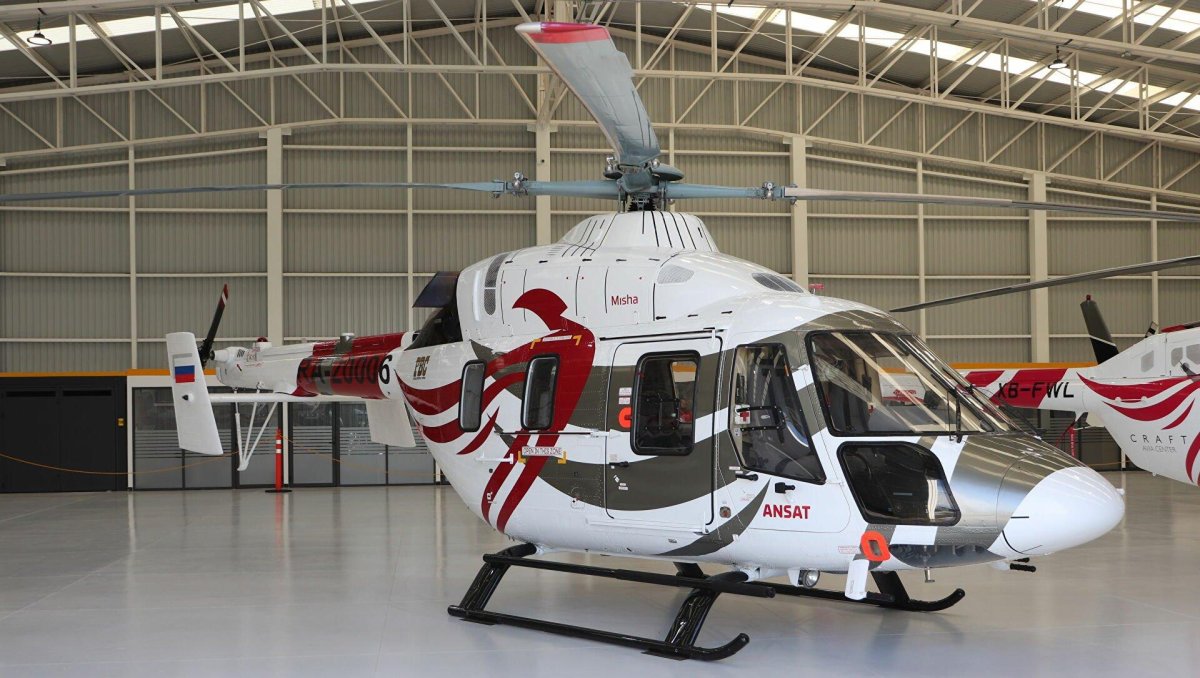 Ансат вертолет кабина