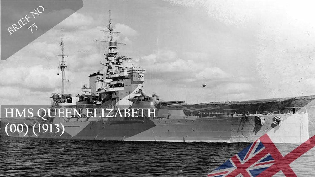 HMS Queen Elizabeth линкор