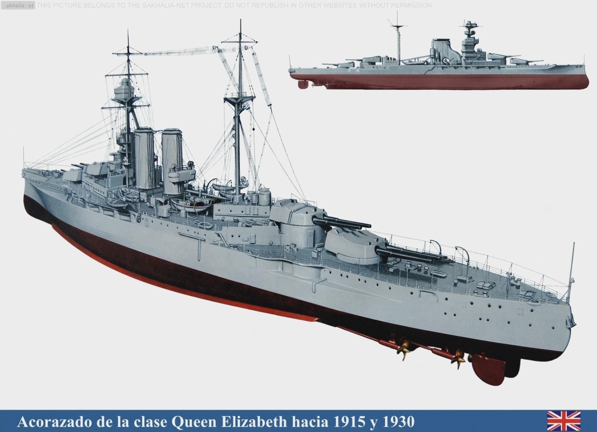 Queen Elizabeth линкор