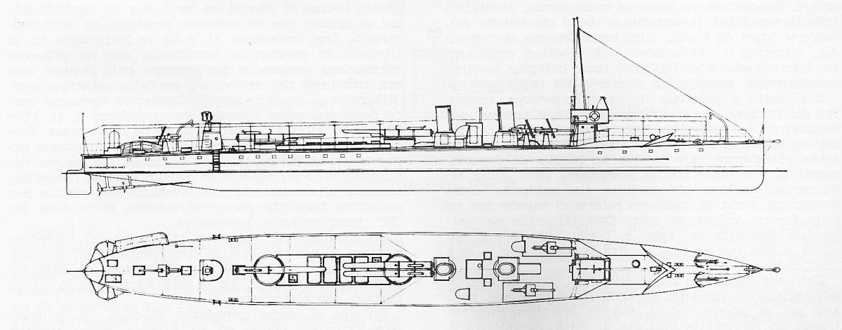 Миноносцы типа циклон чертежи