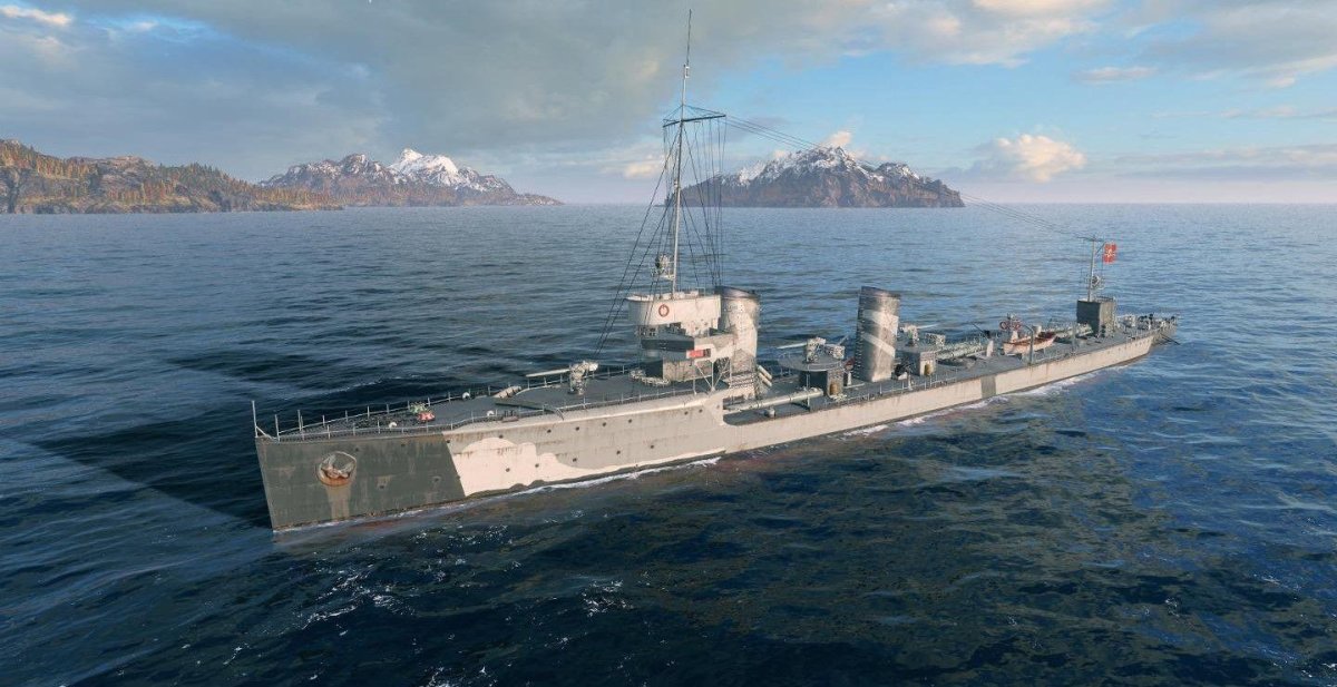 Немецкий эсминец т22