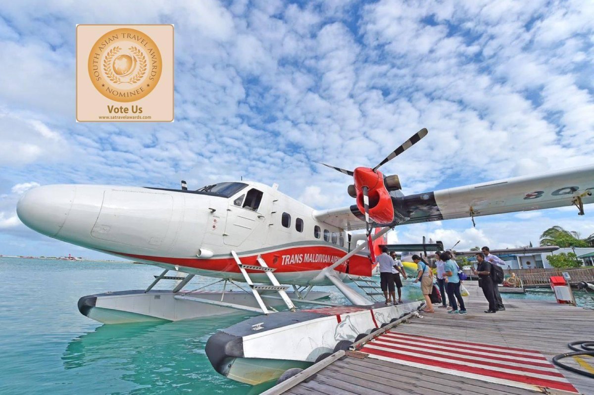 Мальдивы трансфер на гидросамолете