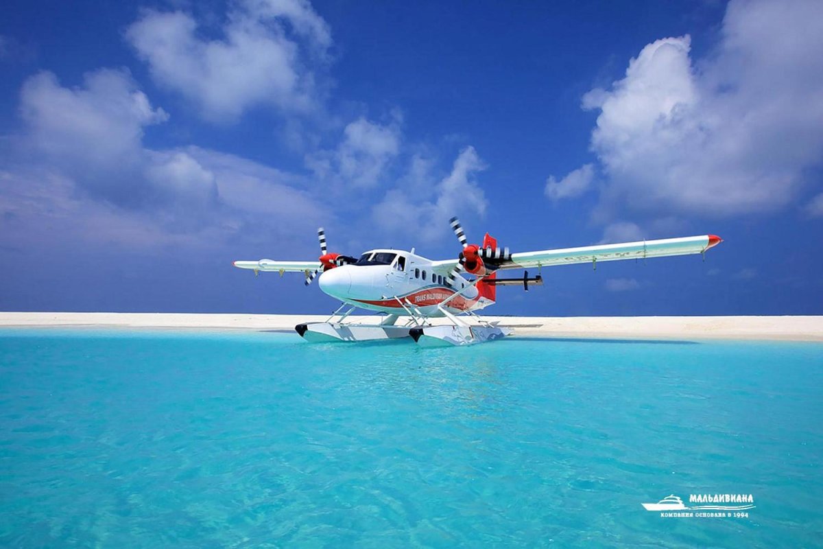 Гидроплан Мальдивы