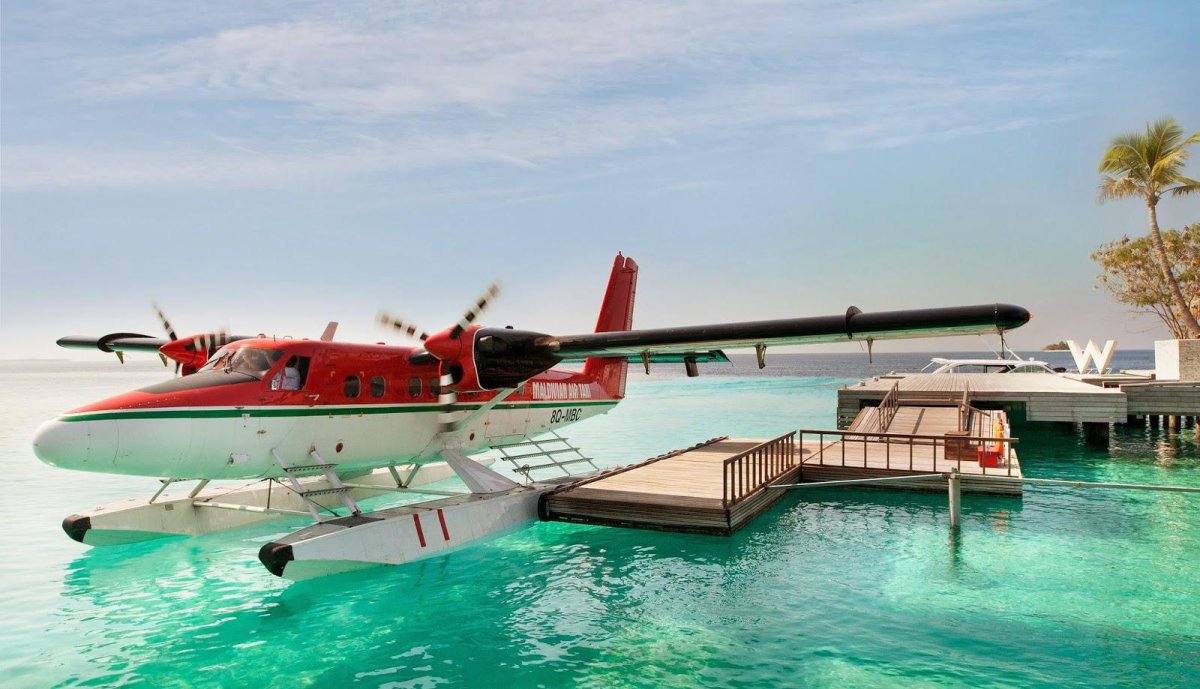 Мале Мальдивы аэропорт гидросамолеты