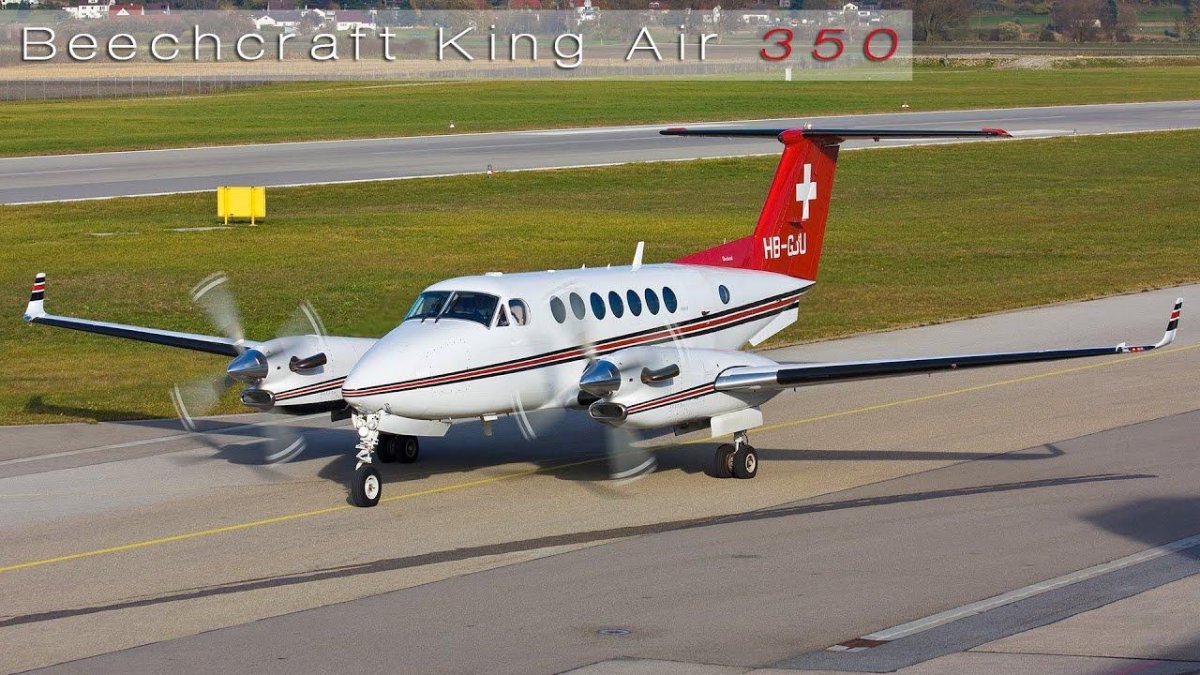 Самолет Бичкрафт Кинг Эйр 350