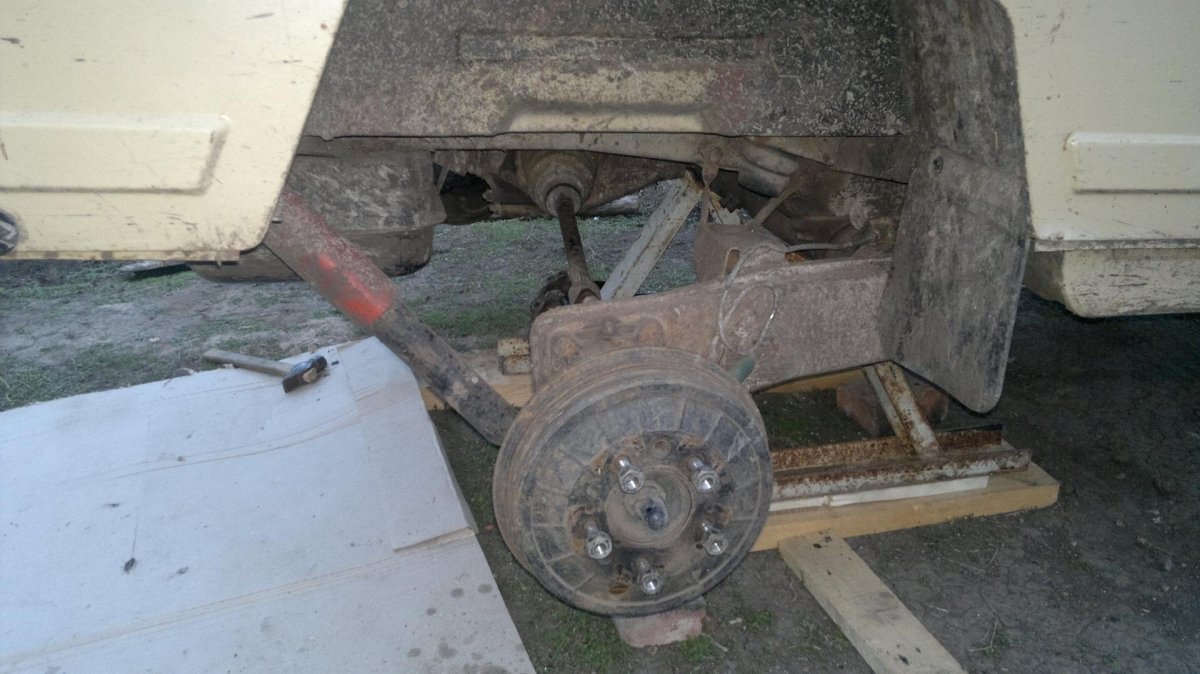 Задняя подвеска ЛУАЗ 969