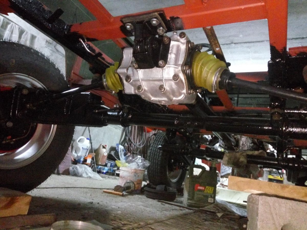 Ходовая часть ЛУАЗ 969