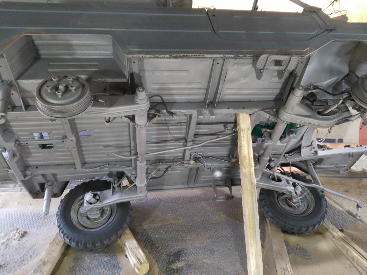 ЛУАЗ-969 трансмиссия