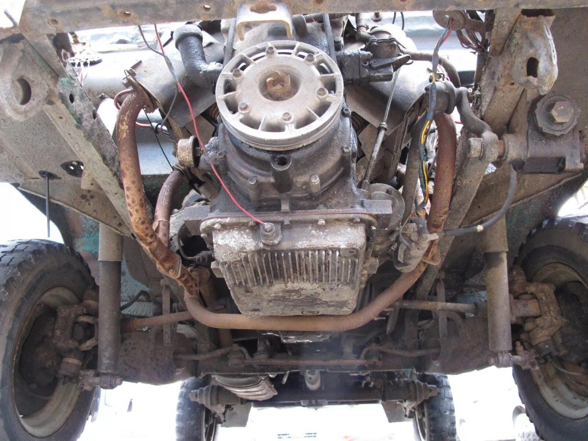 ЛУАЗ-969 трансмиссия