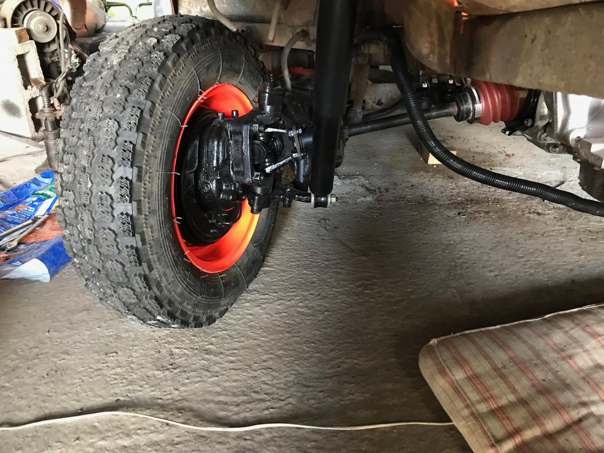 ЛУАЗ 969 подвеска