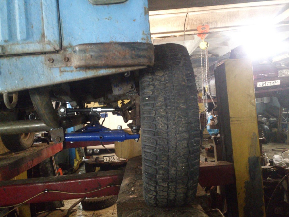 Задняя подвеска ЛУАЗ