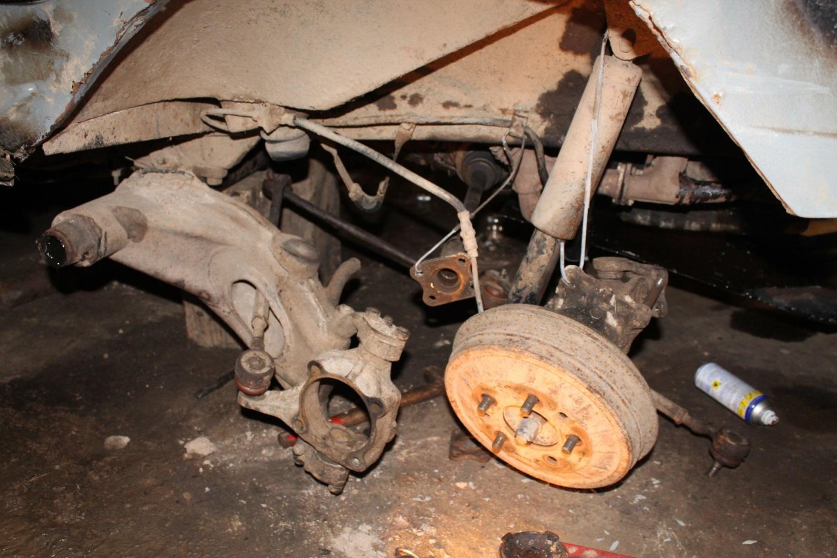 Передняя подвеска ЛУАЗ 969