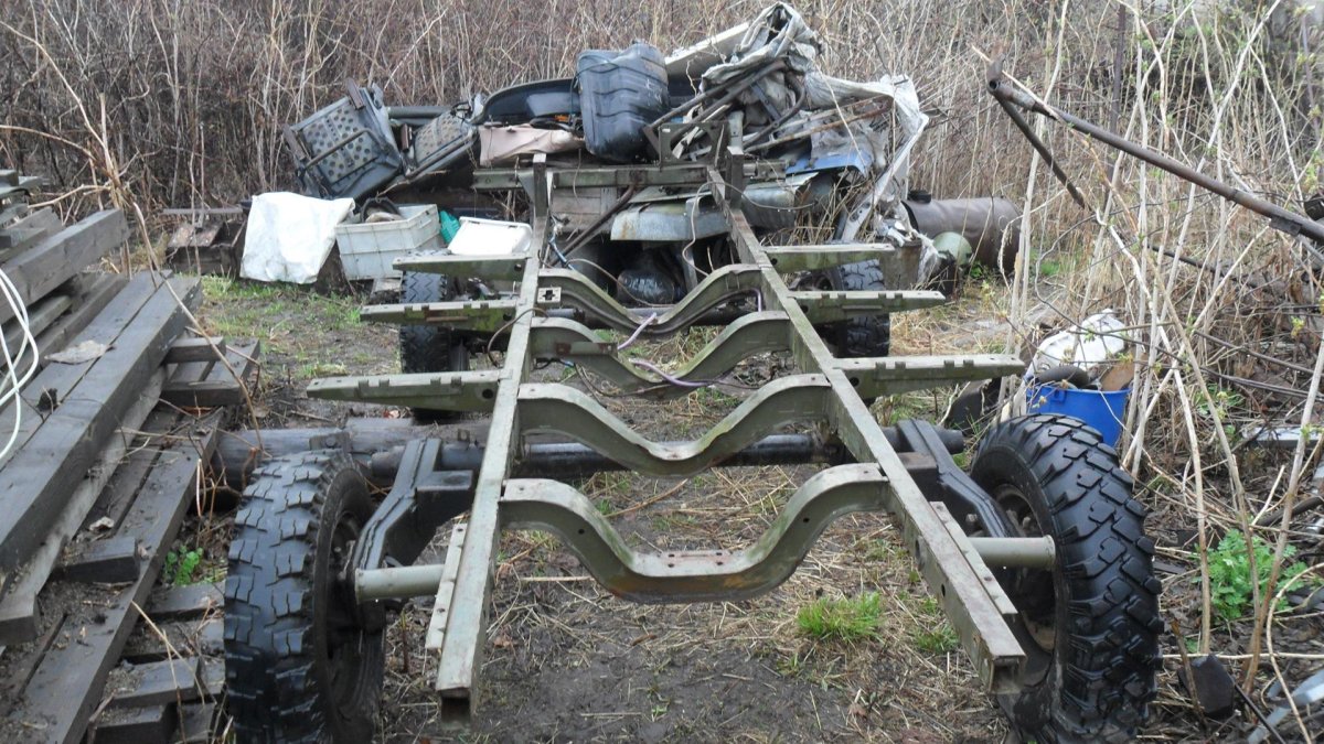 Рама шасси ЛУАЗ-969