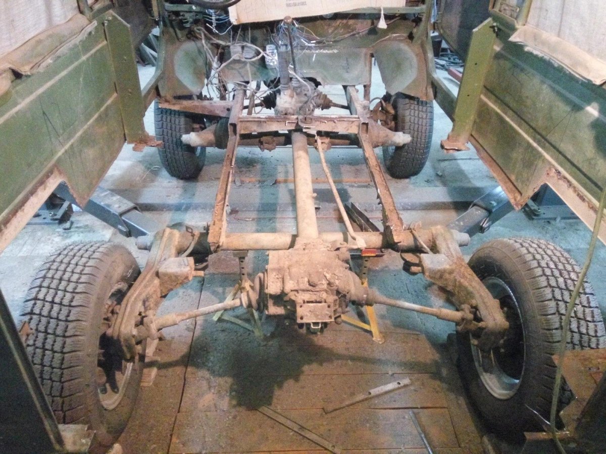 Рама шасси ЛУАЗ-969