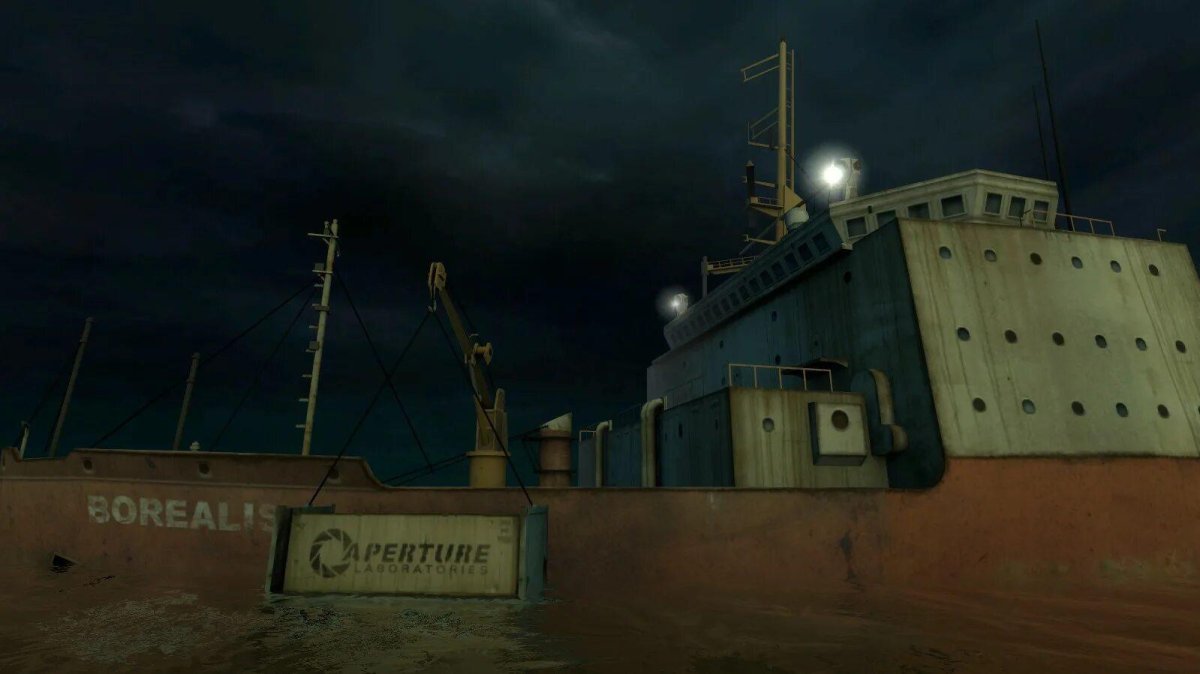 Корабль Борей half-Life 2