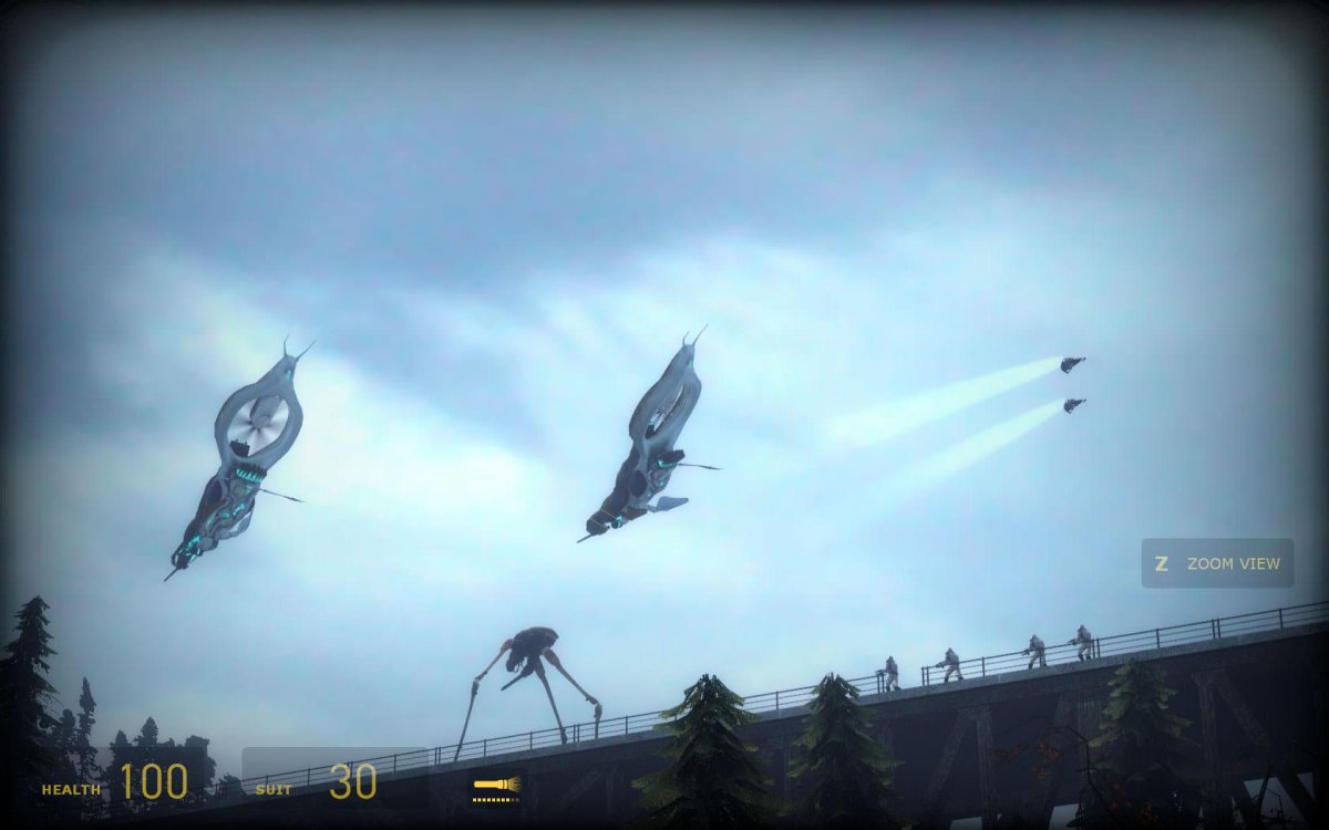 Half Life 2 дроны