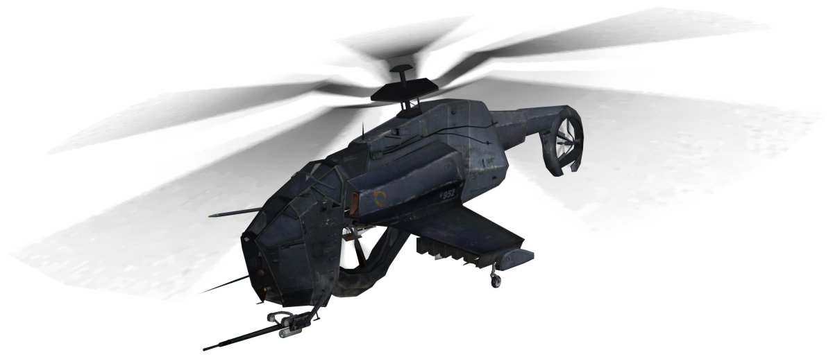 Вертолёт охотник half Life 2