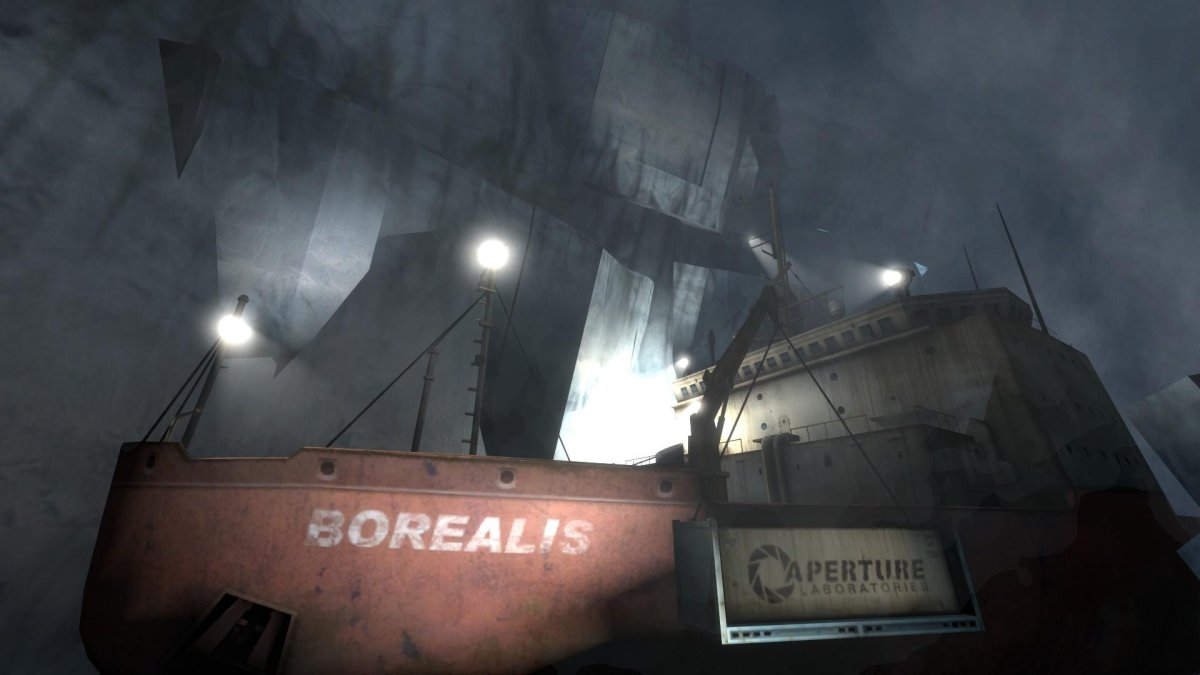 Корабль Борей half-Life 2