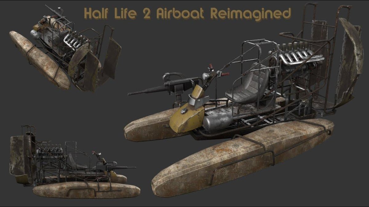 Half Life 2 Airboat