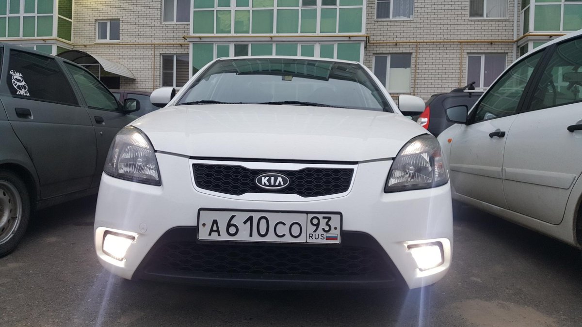 Туманки Kia Rio 2