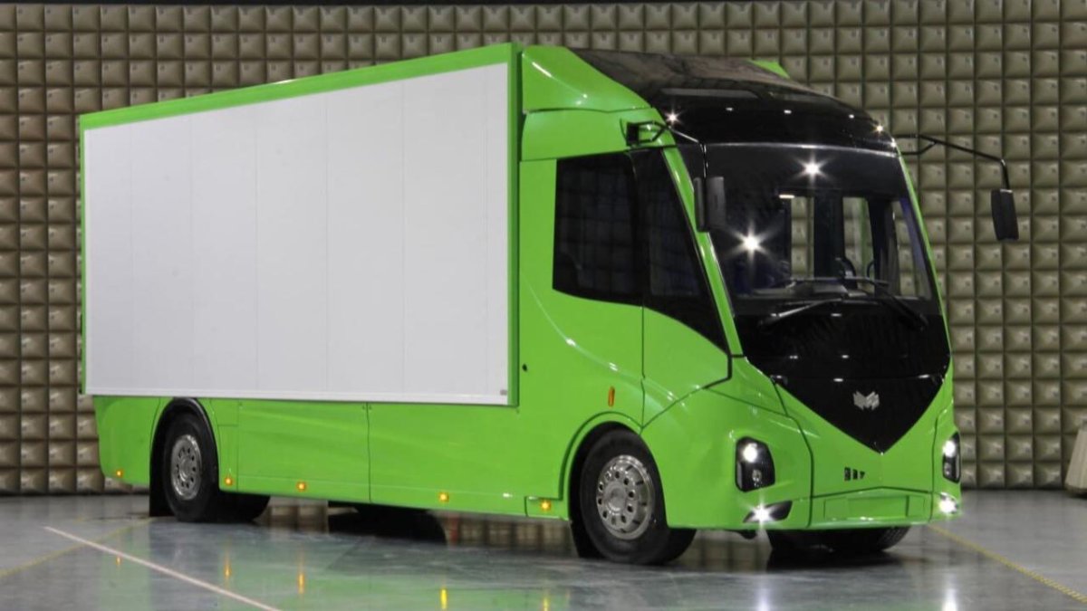 Электрогрузовик Белкоммунмаш