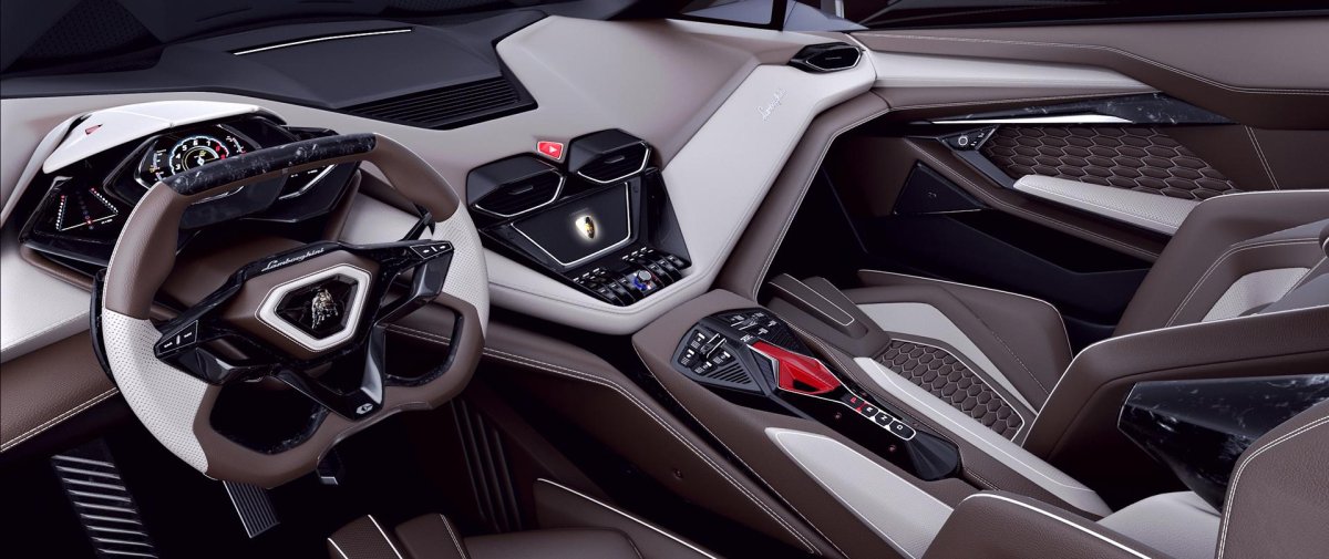 Lamborghini Veneno Roadster салон