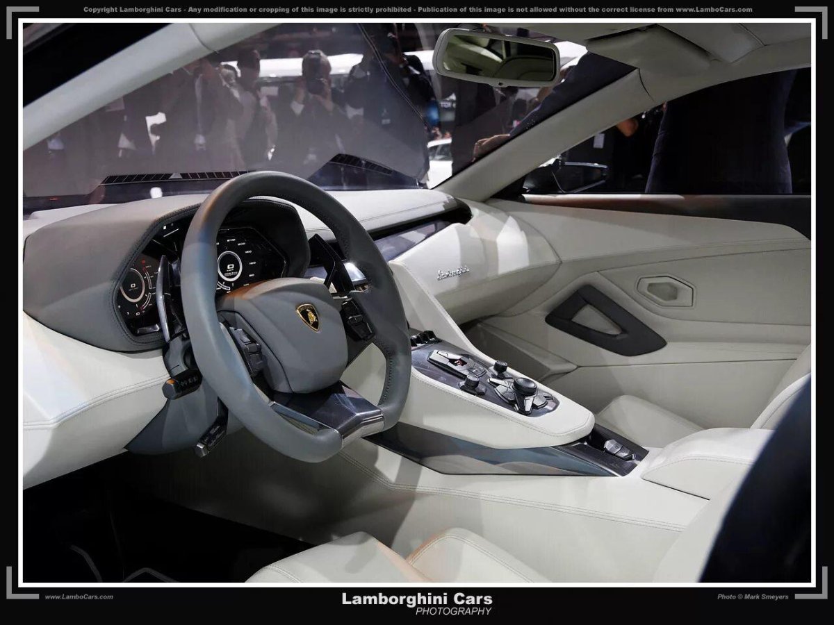 Lamborghini estoque Concept 2008 салон