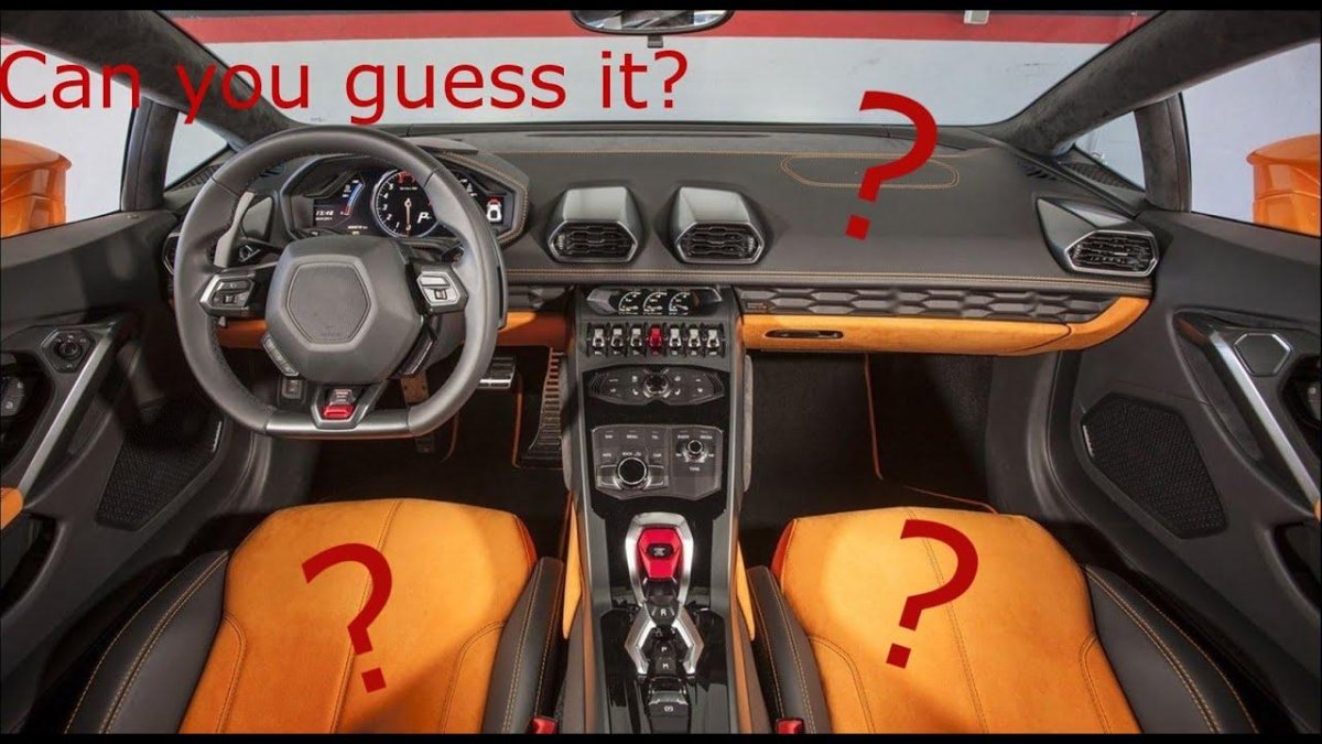 Lamborghini Huracan LP 610-4 салон