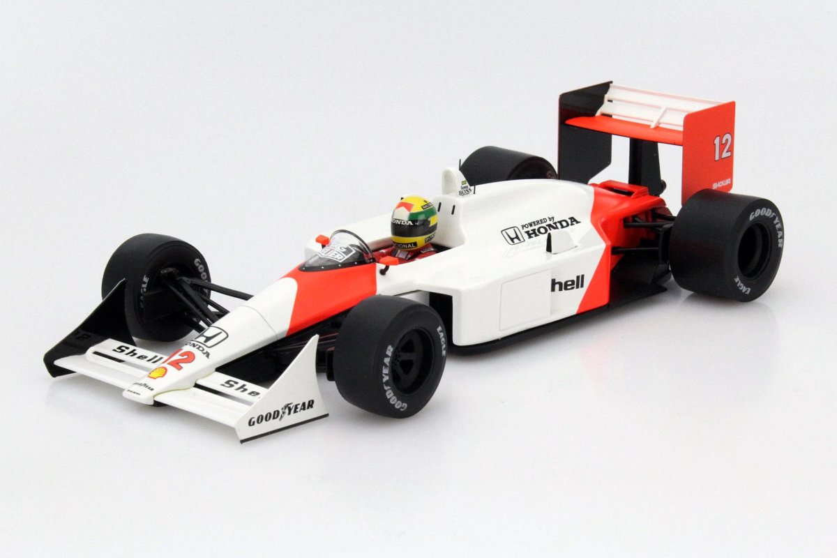 1988 Макларен Хонда 44 тест в декабре