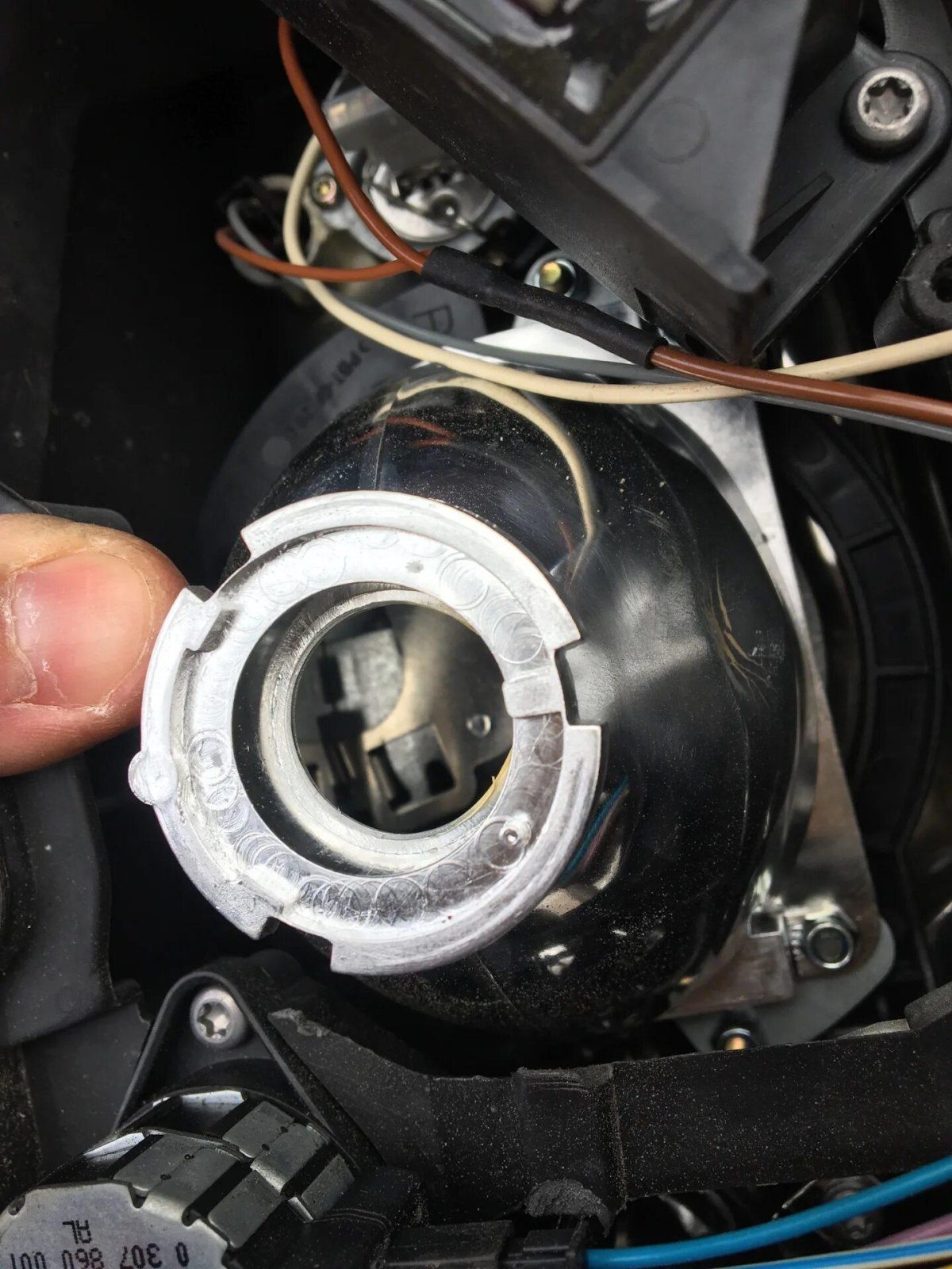 Лампа дальнего света Шкода Суперб 2