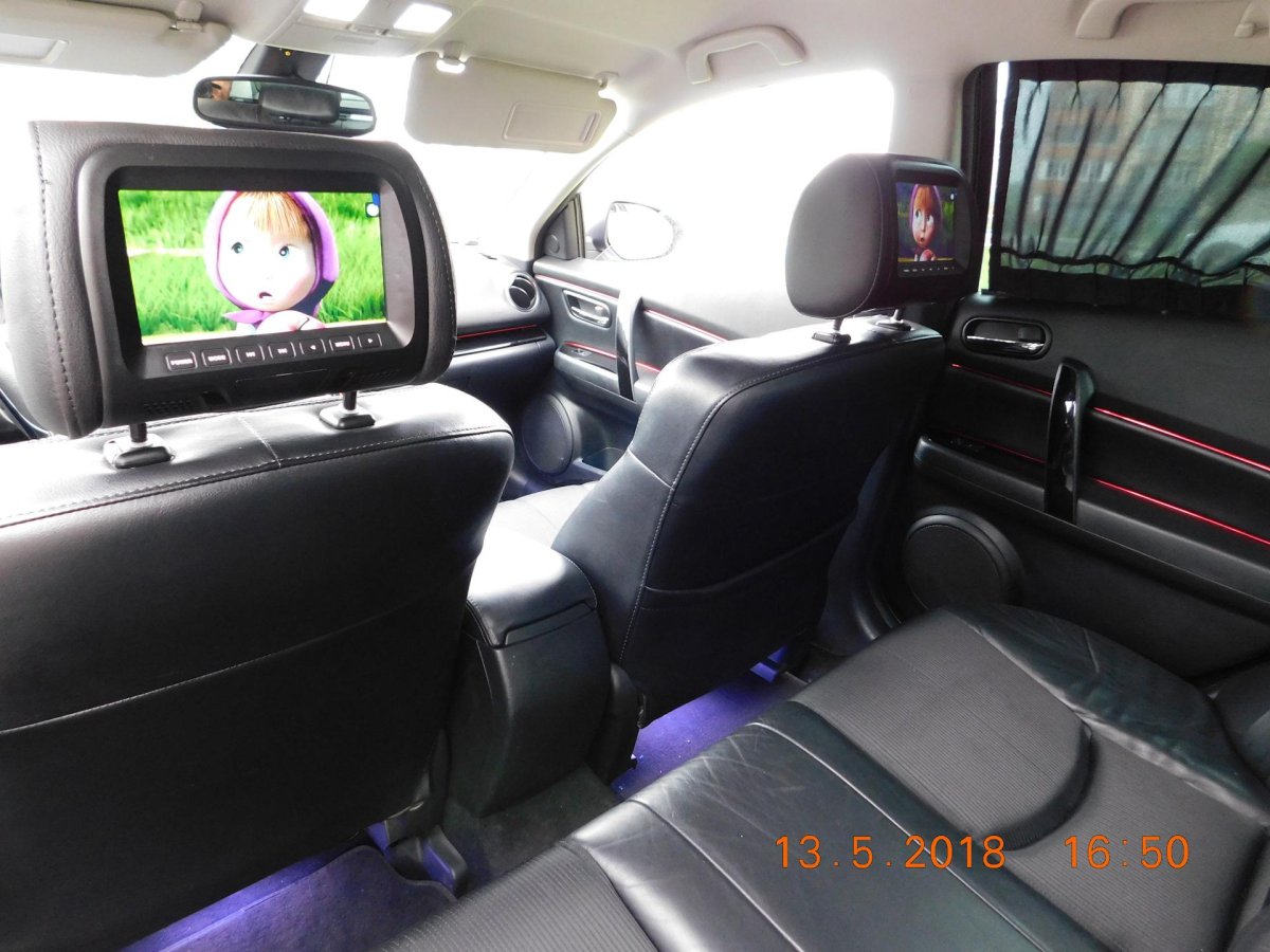 Монитор в подголовник Mazda 6gh