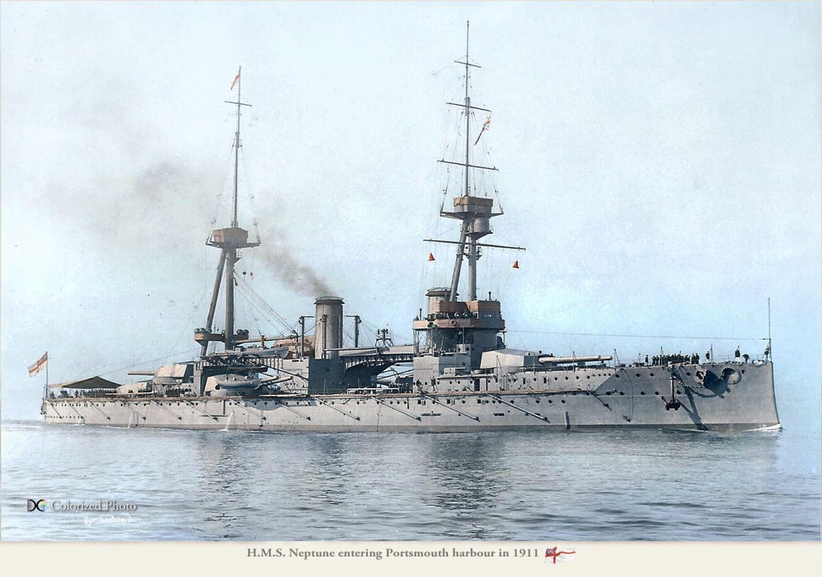 Британский линкор HMS Dreadnought
