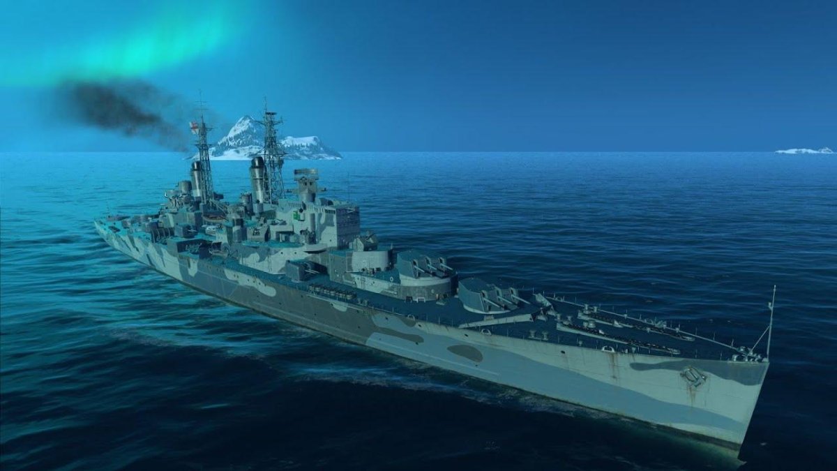 Линкор Флорида в World of Warships